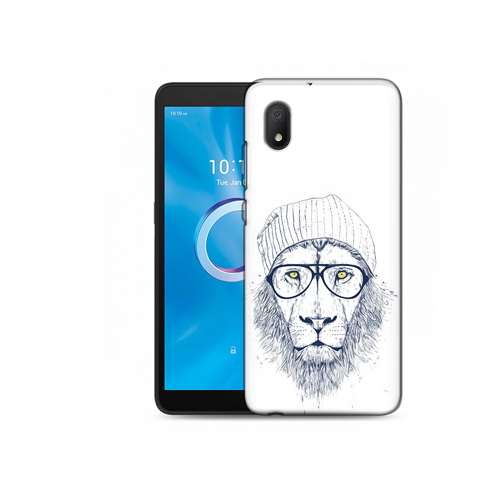 

Чехол MyPads Tocco для Alcatel 1B 5002H хиппи лев (PT227135.663.663), Tocco