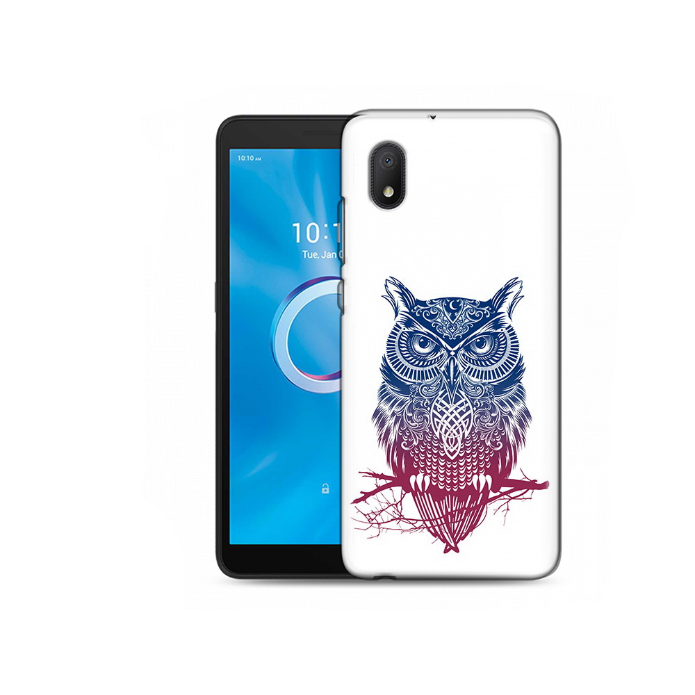 

Чехол MyPads Tocco для Alcatel 1B 5002H хиппи сова (PT227135.663.664), Tocco