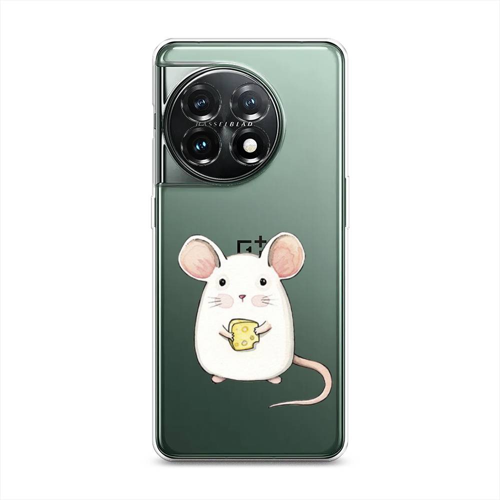 

Чехол Awog на OnePlus 11 "Мышка", Белый, 153650-1
