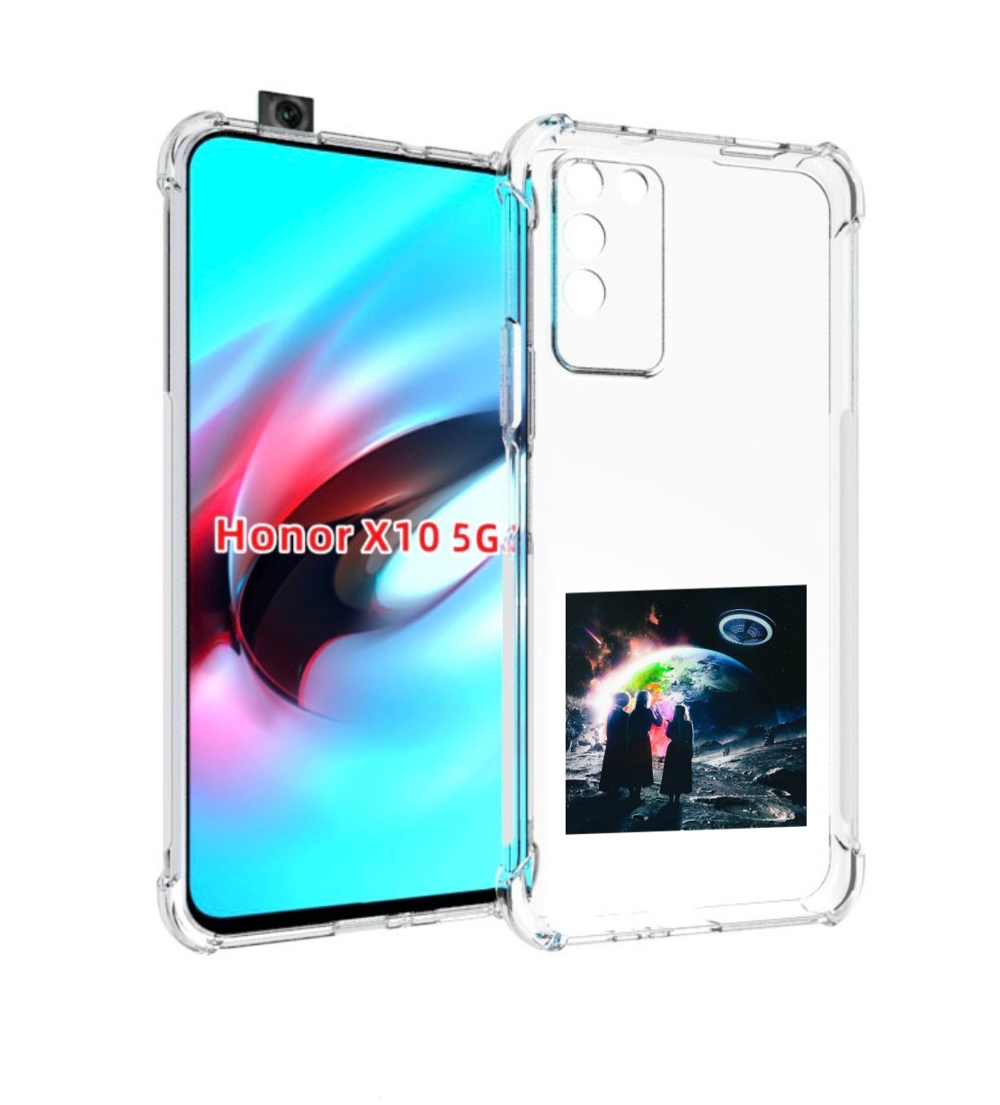 

Чехол MyPads Lil Uzi Vert - Eternal Atake для Honor X10, Прозрачный, Tocco