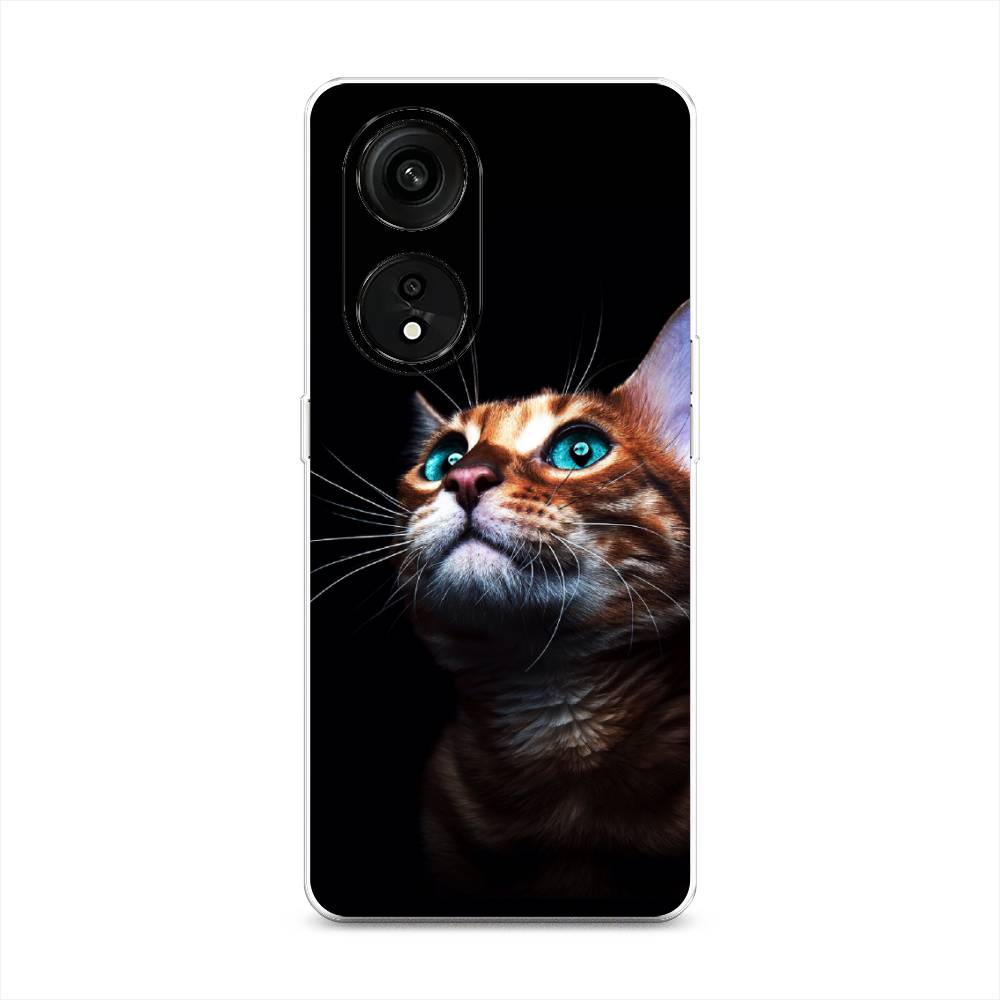 

Чехол Awog на Oppo Reno 8T 5G "Мечтательный кот", Коричневый, 2513150-1