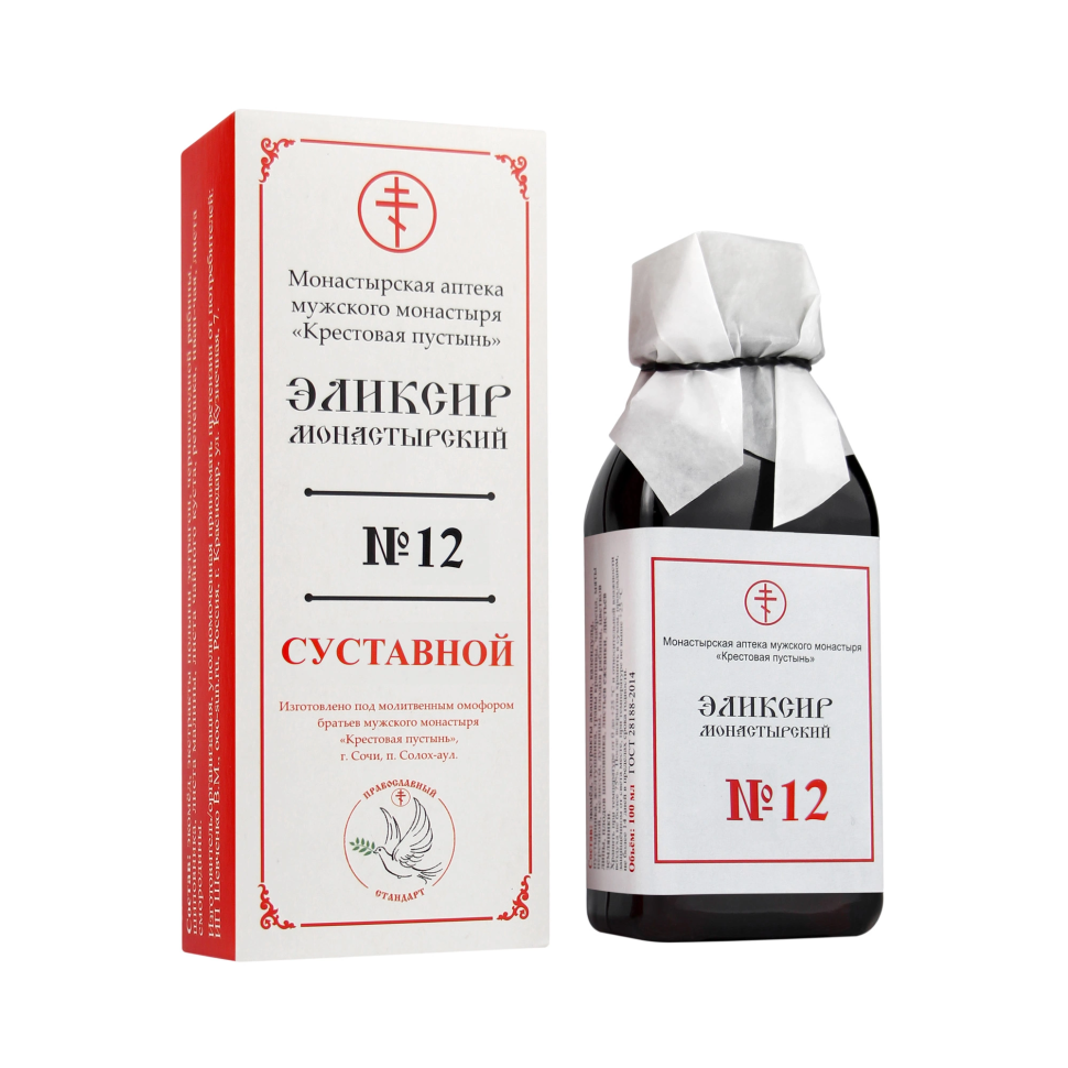

Эликсир Бизорюк монастырский 12, суставной, 100 мл