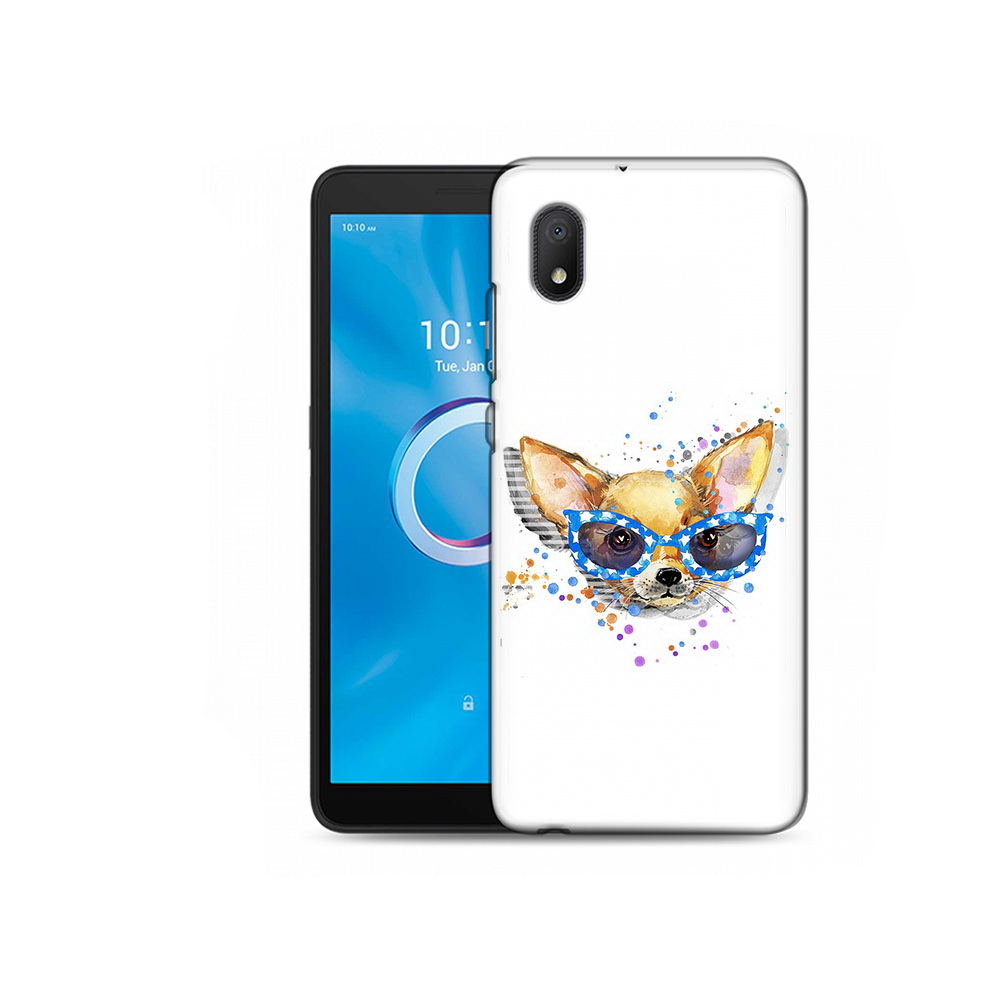 

Чехол MyPads Tocco для Alcatel 1B 5002H чихуа-хуа в очках (PT227135.663.691), Tocco