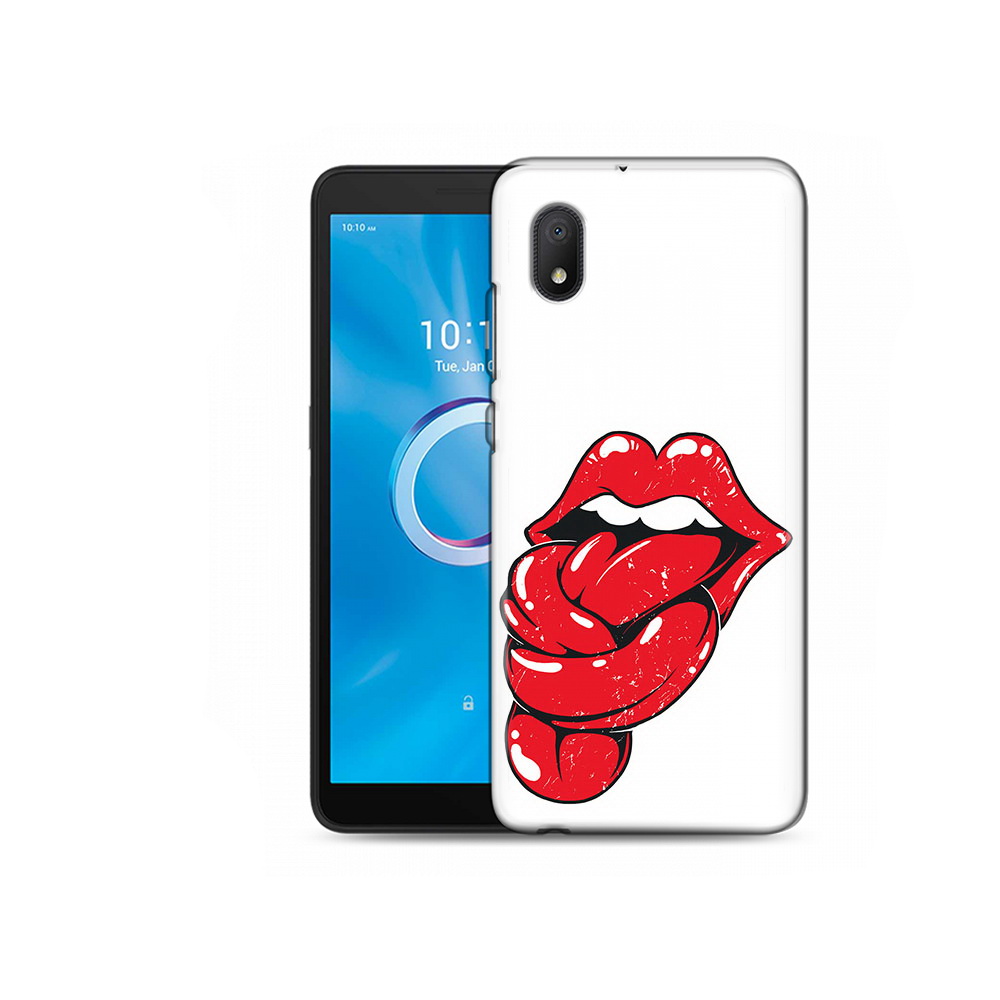 

Чехол MyPads Tocco для Alcatel 1B 5002H яркие губы с языком (PT227135.663.705), Tocco