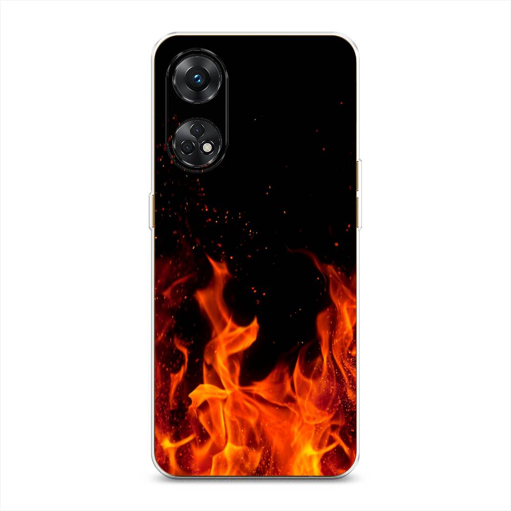 

Чехол Awog на Oppo Reno 8T 4G "Все в огне", Оранжевый;черный, 2513250-4