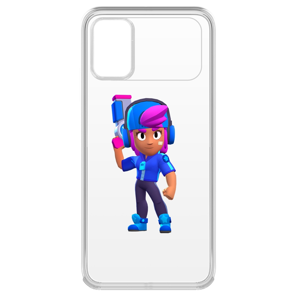 

Чехол-накладка Brawl Stars-Звёздная Шелли для Poco M3