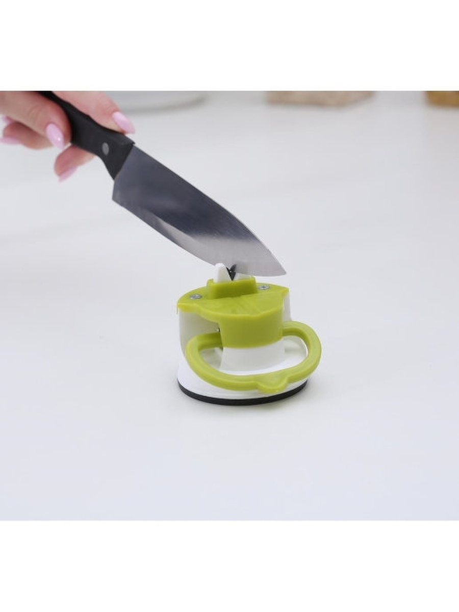 Точилка для ножей и ножниц точилка для ножей с вакуумным креплением к столу ножеточка на к