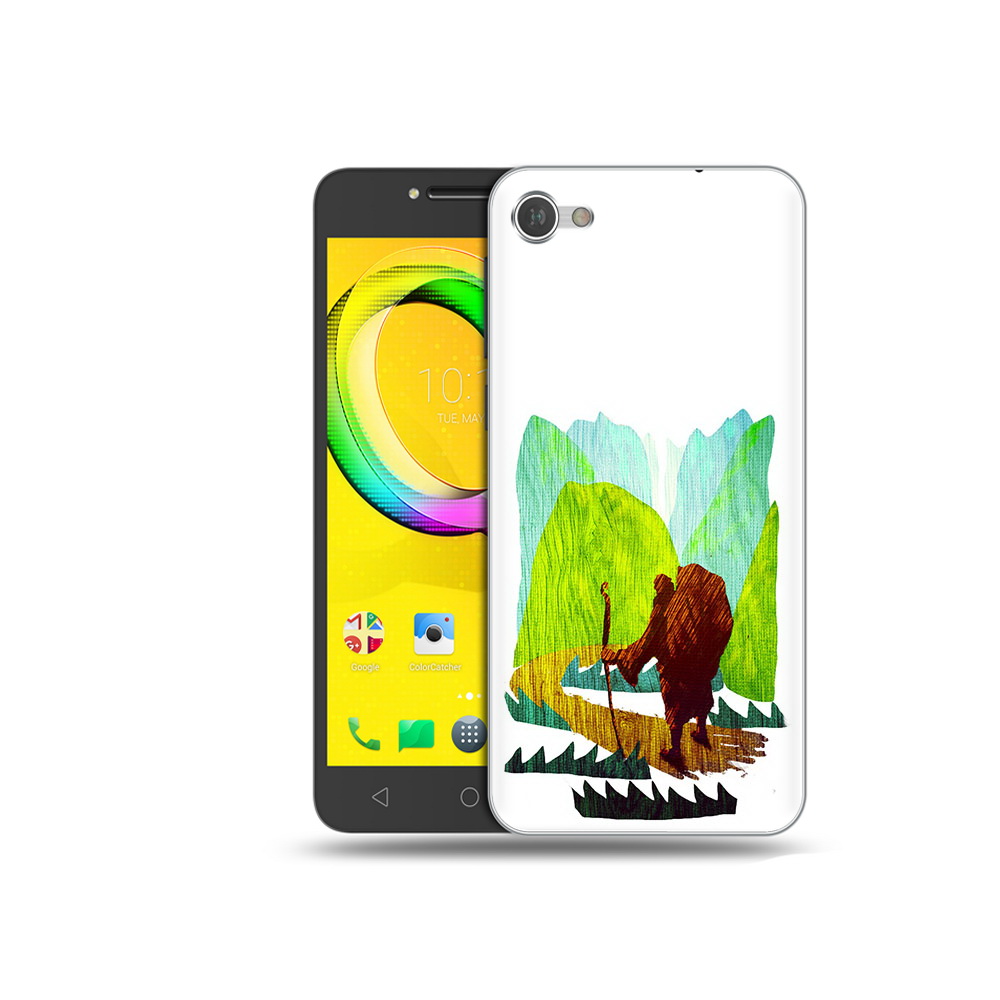 

Чехол MyPads Tocco для Alcatel A5 Лесная тропа (PT67387.664.106), Прозрачный, Tocco