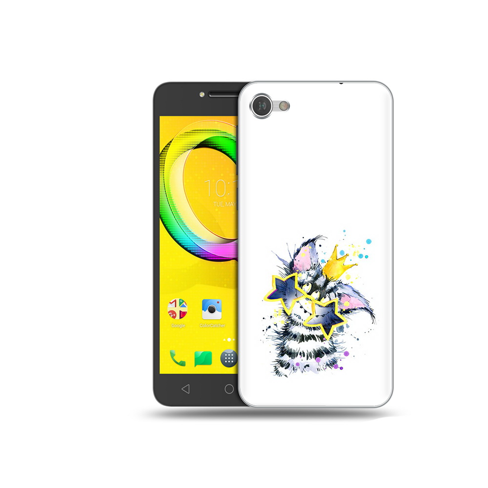 

Чехол MyPads Tocco для Alcatel A5 Мартовский Нуся (PT67387.664.114), Прозрачный, Tocco