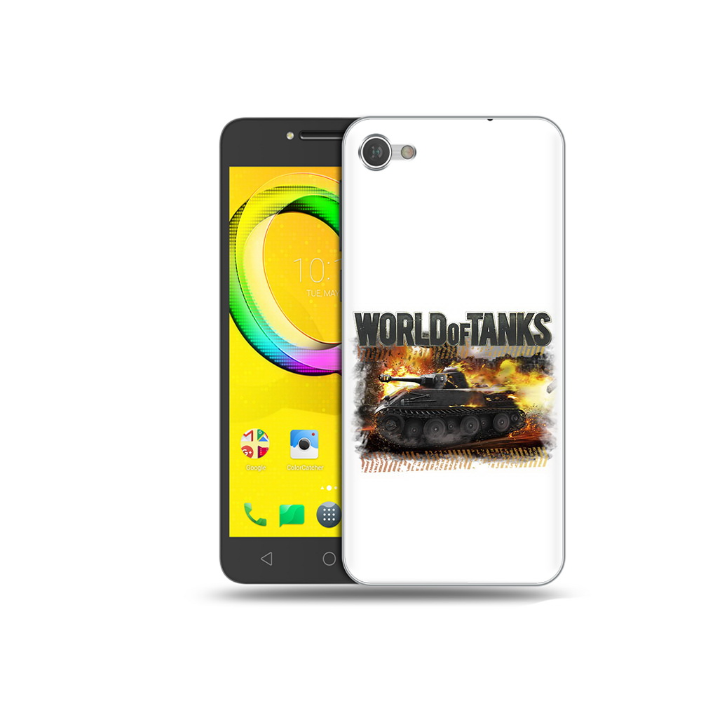 

Чехол MyPads Tocco для Alcatel A5 Мир танков-2 (PT67387.664.118), Прозрачный, Tocco
