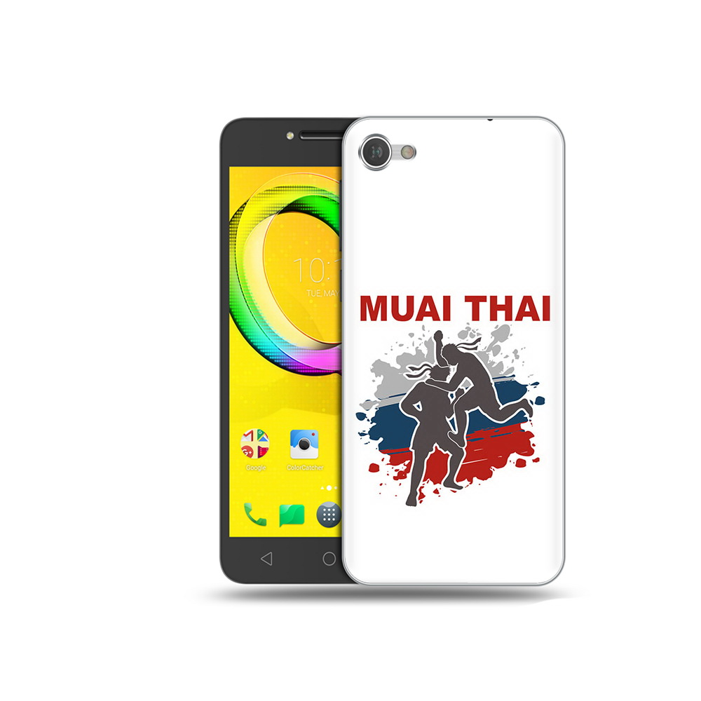 

Чехол MyPads Tocco для Alcatel A5 Муайтай (PT67387.664.123), Прозрачный, Tocco