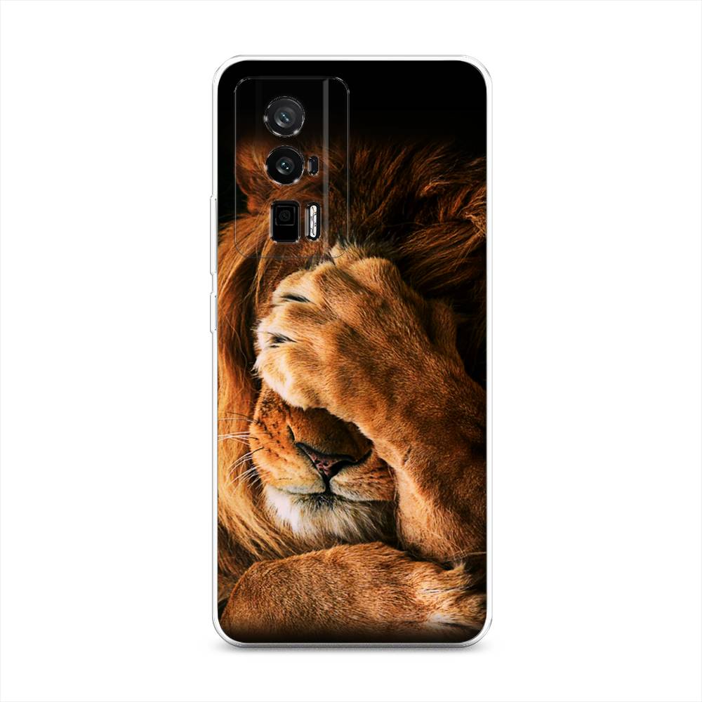 

Чехол Awog на Redmi K60 "Львиный стыд", Коричневый;черный, 317450-1