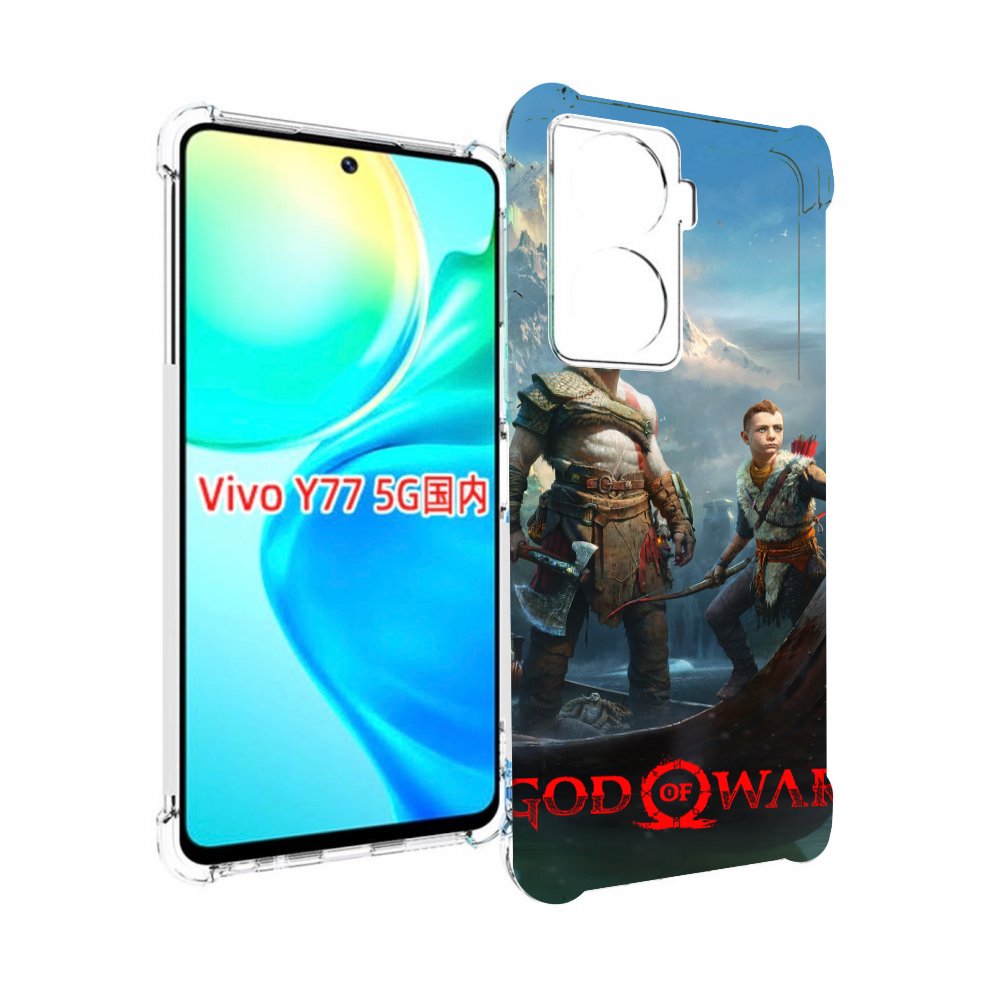 

Чехол MyPads God Of War Кратос Атрей для Vivo Y77 5G, Прозрачный, Tocco
