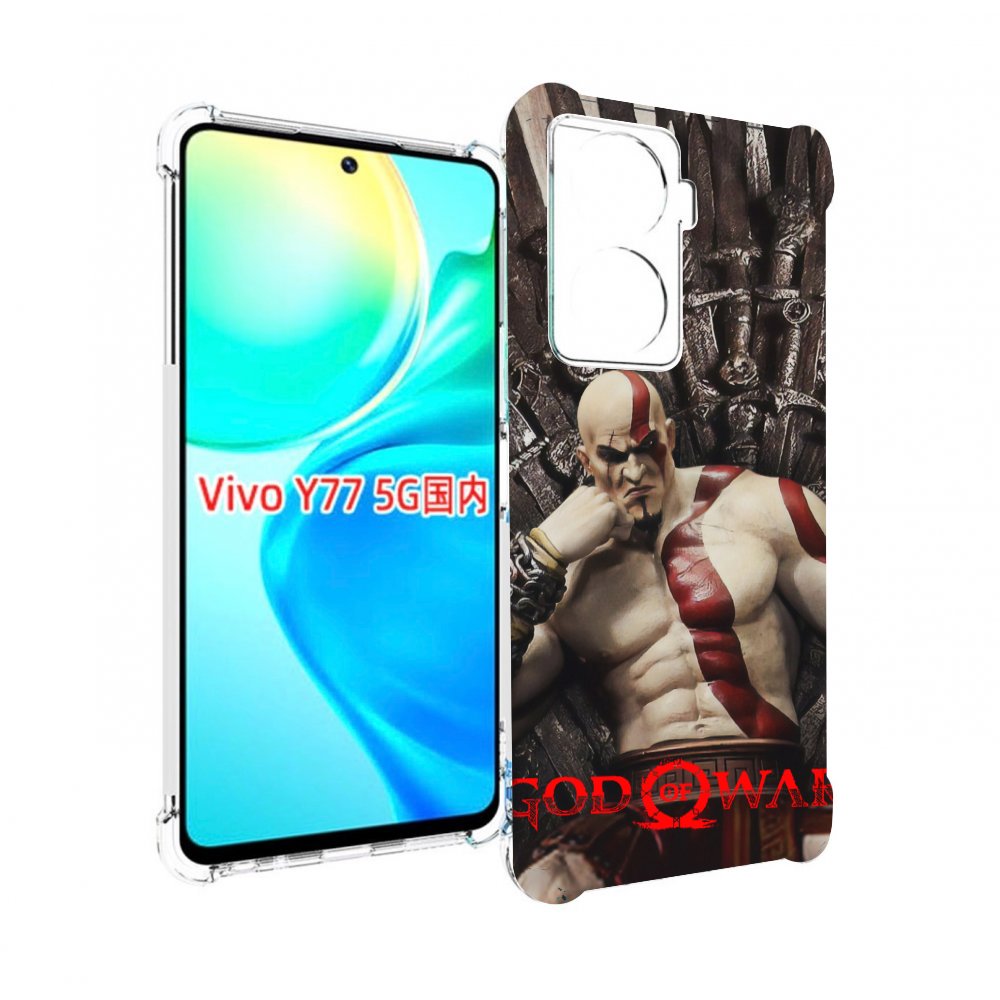

Чехол MyPads God of War Кратос для Vivo Y77 5G, Прозрачный, Tocco