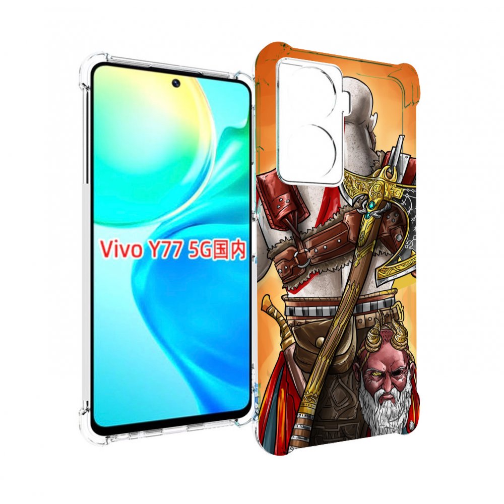 

Чехол MyPads God of War для Vivo Y77 5G, Прозрачный, Tocco