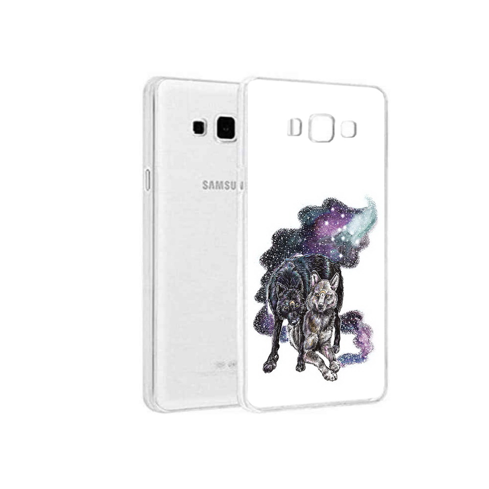 

Чехол MyPads Tocco для Samsung Galaxy A3 (2015) звездные волки, Прозрачный, Tocco