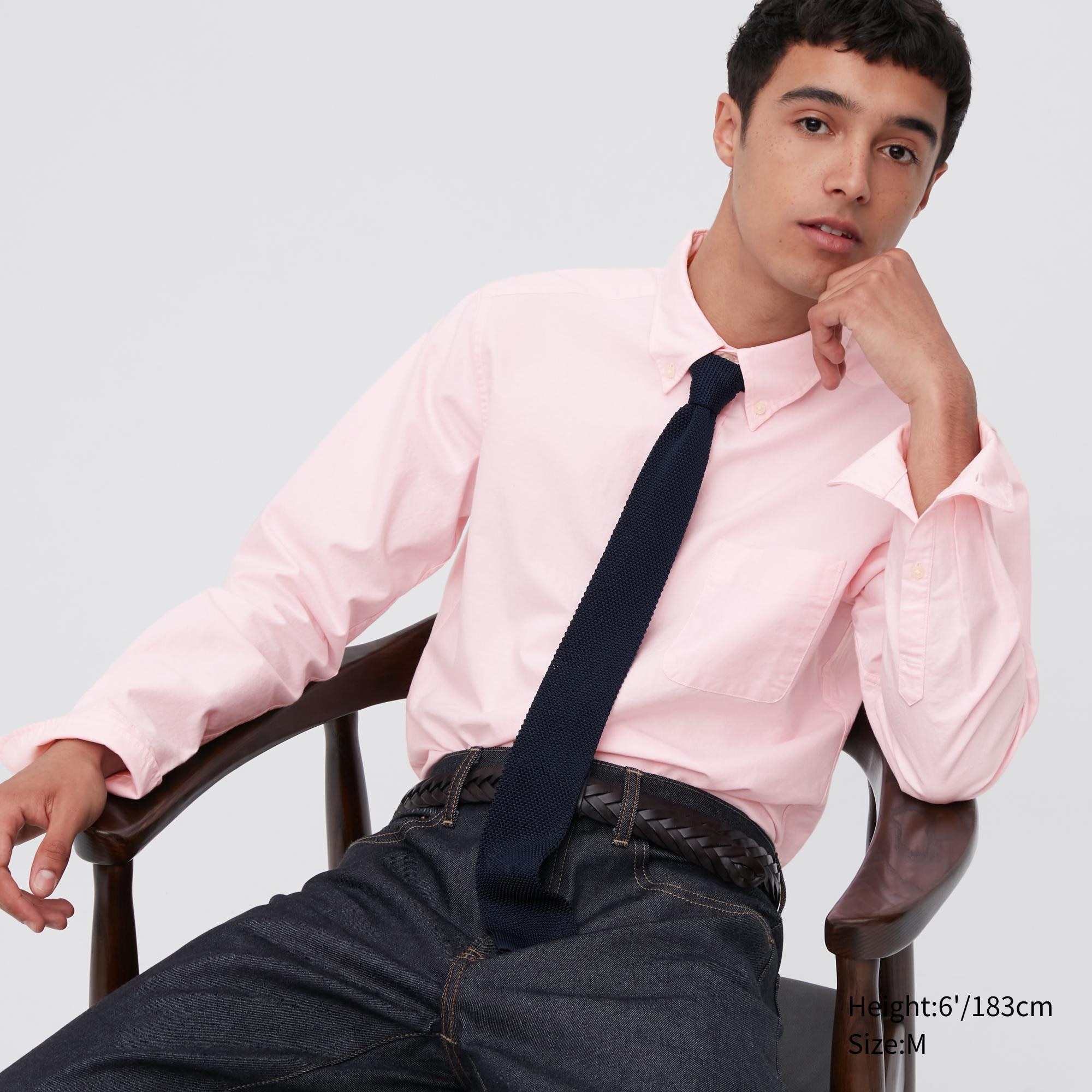 

Рубашка мужская UNIQLO 452299COL12 розовая 2XL (доставка из-за рубежа), Розовый, 452299COL12