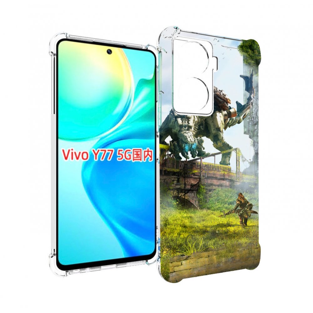 

Чехол MyPads Horizon Zero Dawn для Vivo Y77 5G, Прозрачный, Tocco