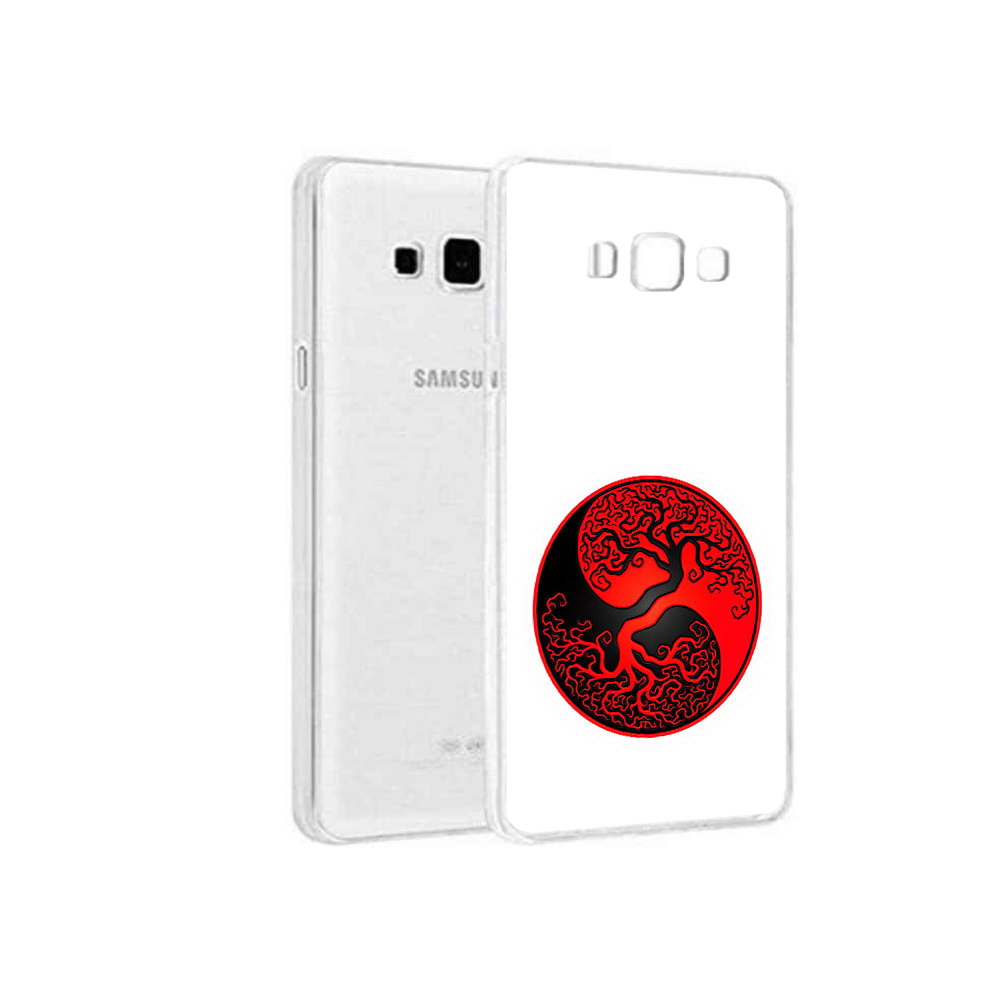

Чехол MyPads Tocco для Samsung Galaxy A3 (2015) инь янь дерево, Прозрачный, Tocco