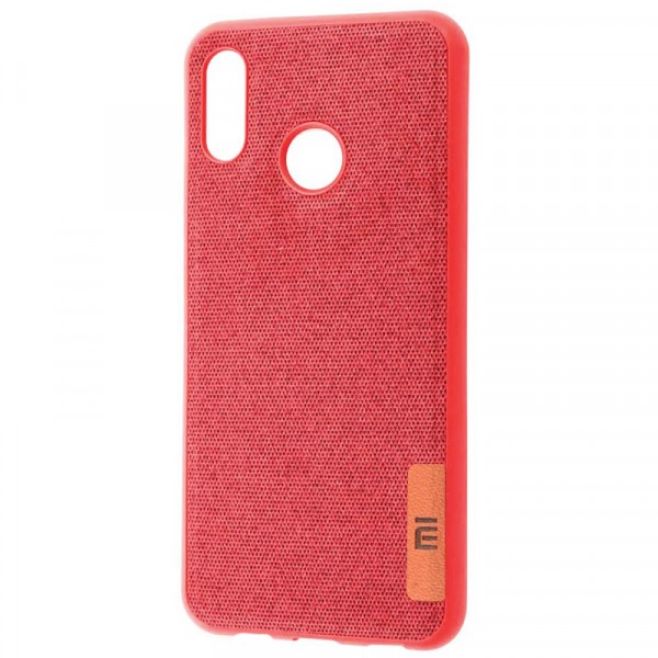 фото Tpu чехол label case textile для xiaomi redmi s2 (красный) epik