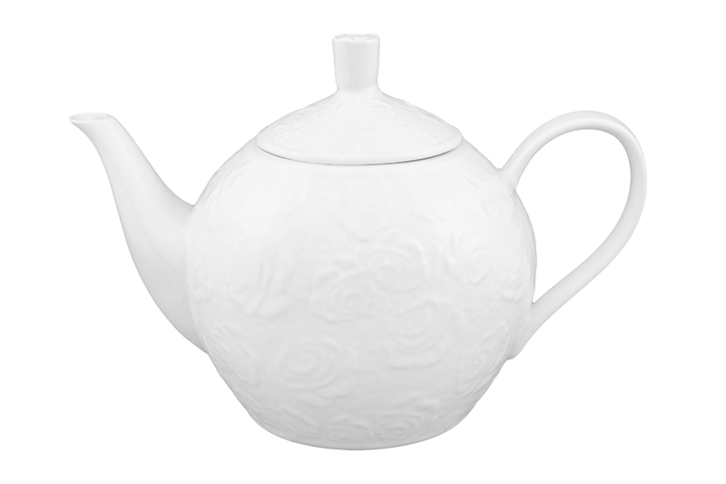 Чайник Белые розы 24x14,5x15,5 см, 1,3 л,