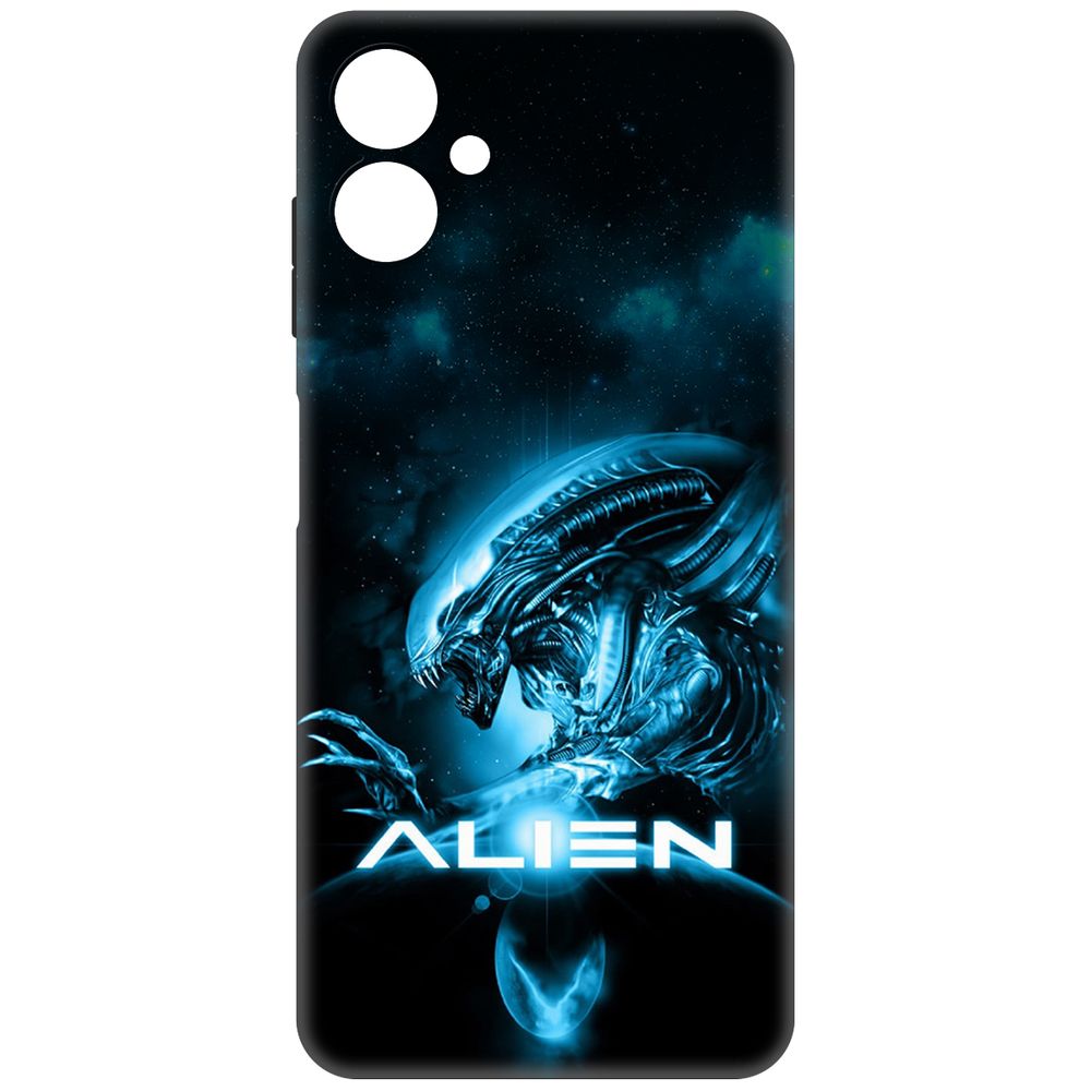 

Чехол-накладка Krutoff Soft Case Чужой. Космос для Samsung Galaxy A06 (A065) черный
