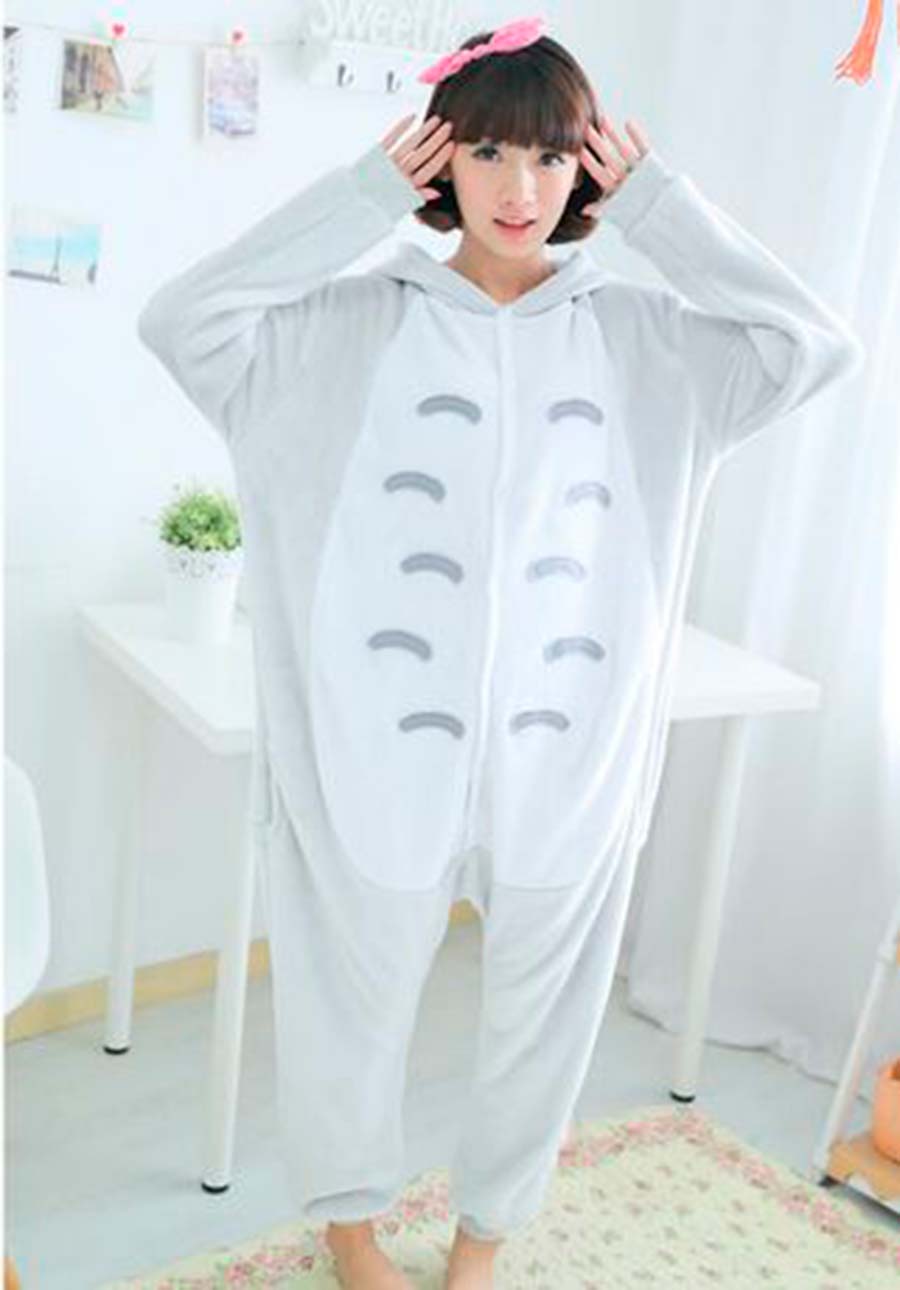 

Кигуруми мужской NoBrand 10282-18 серый L, 10282-18