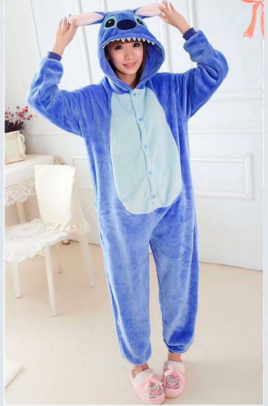 

Кигуруми женский NoBrand 10282-16 синий M, 10282-16