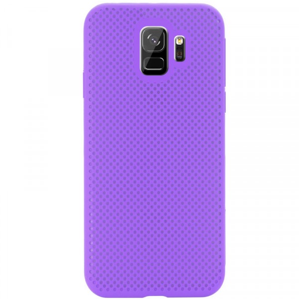 фото Tpu чехол air color slim series для samsung galaxy s9 (фиолетовый) epik