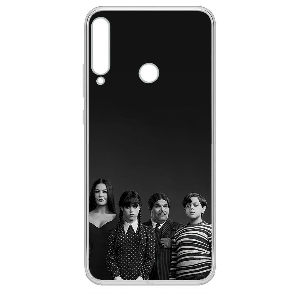 

Чехол-накладка Krutoff Clear Case Уэнсдей Аддамс - Семейка Аддамс для Huawei P40 Lite E