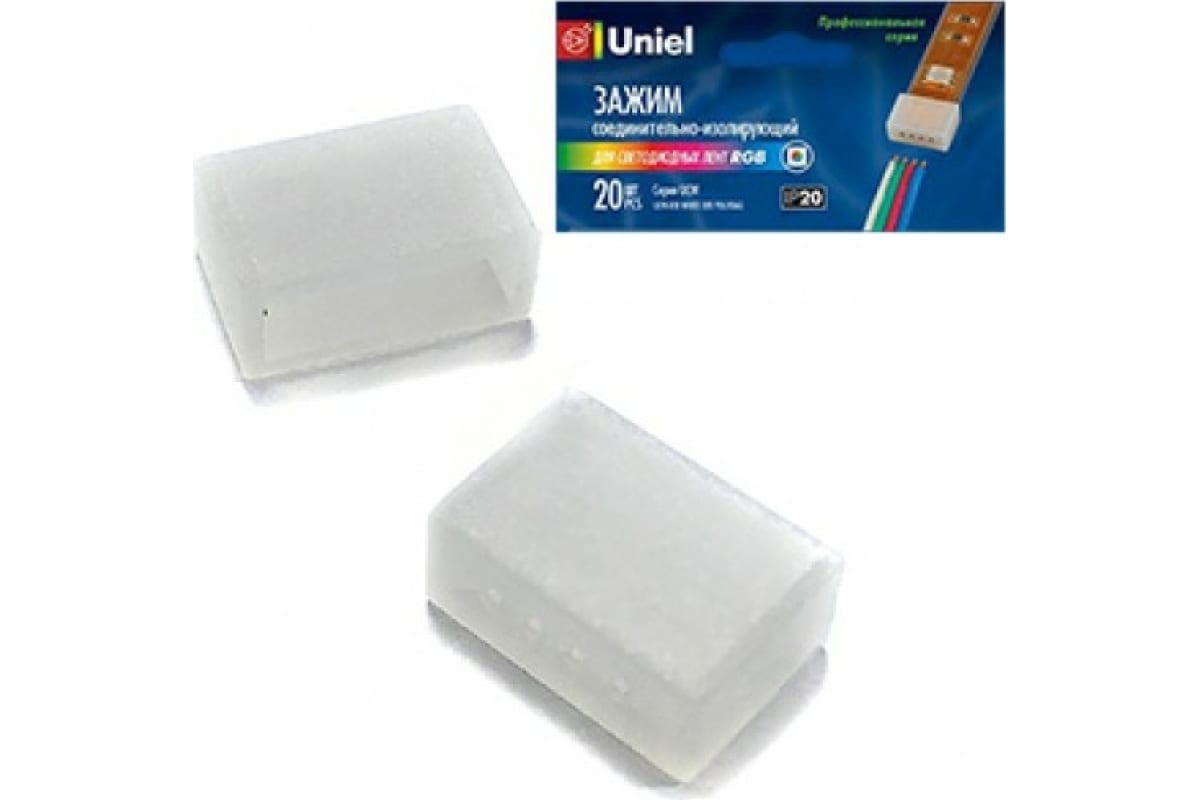 

20 шт 6684 Uniel ((UCW-R10 WHITE 020 POLYBAG)), Белый
