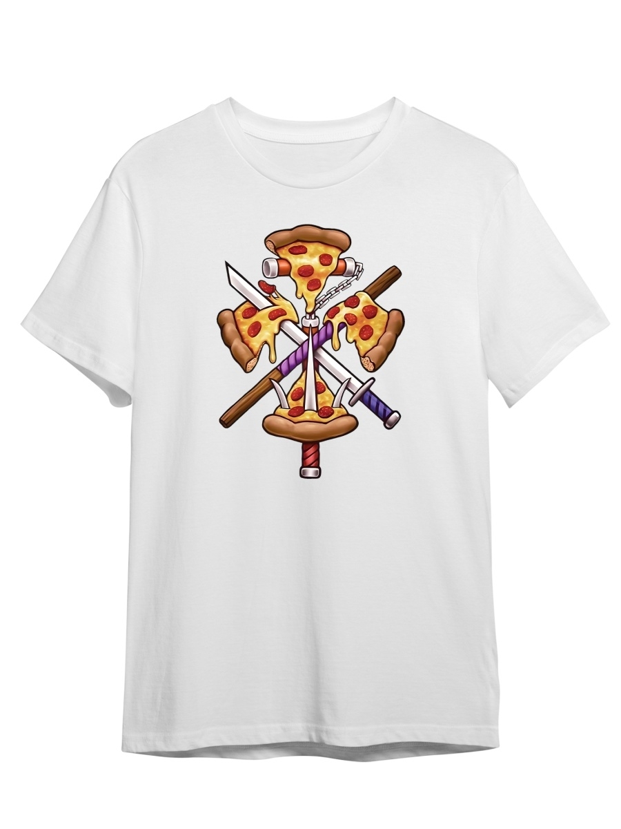

Футболка унисекс СувенирShop Черпашки ниндзя/TMNT 9 белая S (44-46), Белый, "Черпашки ниндзя/TMNT" 9