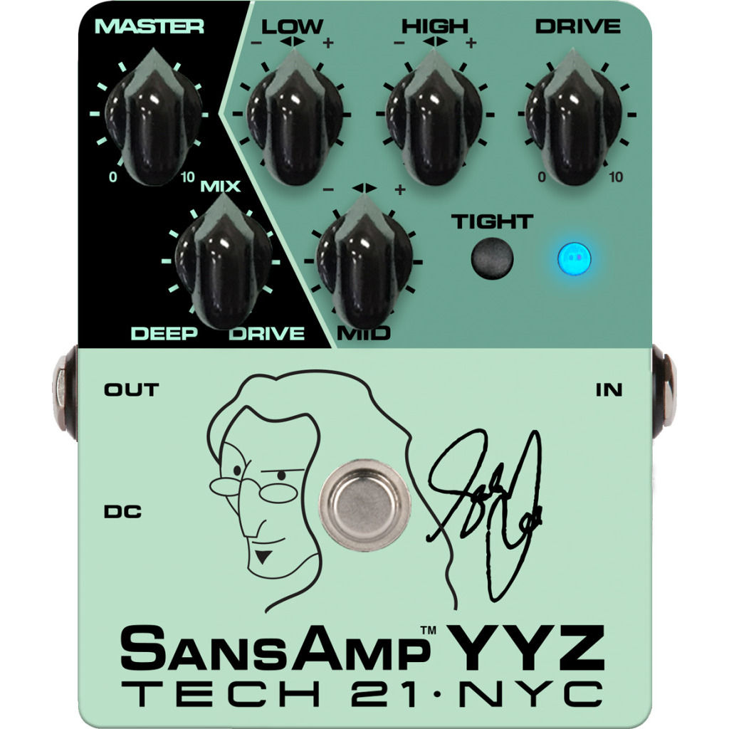 Педаль эффектовпримочка для бас гитары Tech 21 Geddy Lee YYZ Signature SansAmp 47021₽