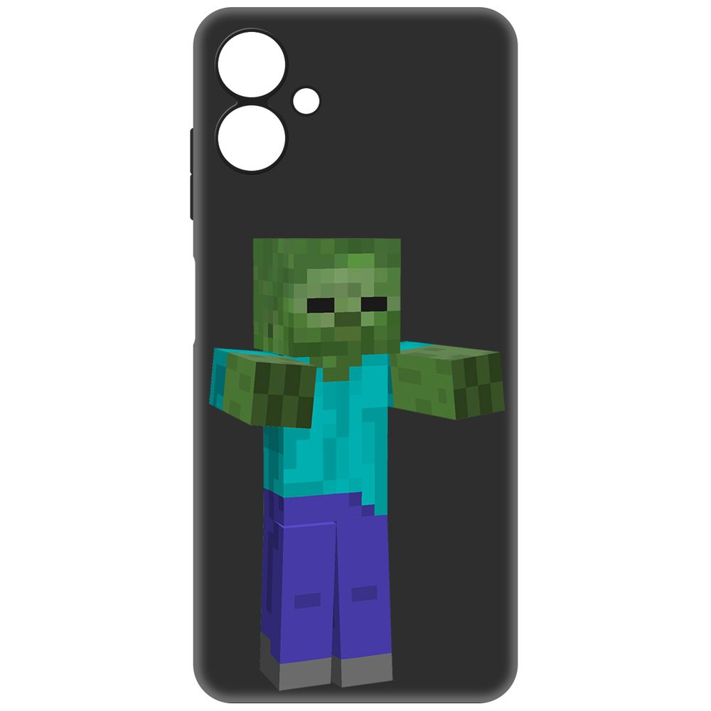 

Чехол-накладка Krutoff Soft Case Minecraft-Гигант для Samsung Galaxy A06 (A065) черный