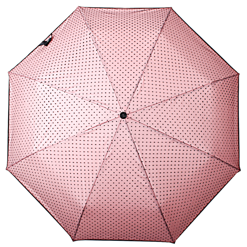 Зонт складной женский автоматический Flioraj 22003 FJ розовый