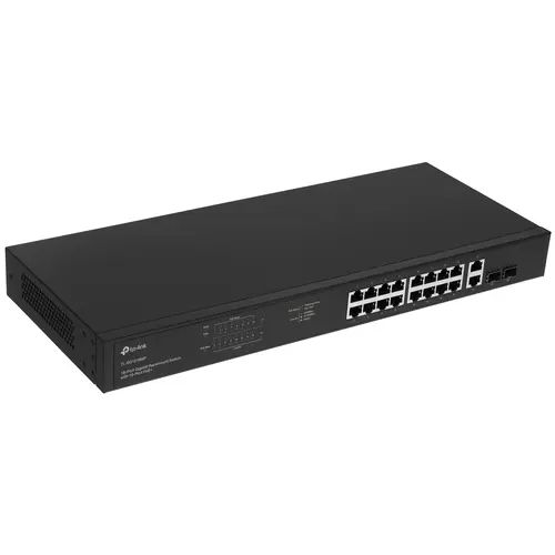 Коммутатор TP-Link JetStream TL-SG1218MP черный