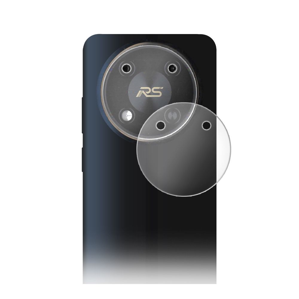 

Стекло защитное гибридное Krutoff для камеры ITEL RS4 (2шт.)