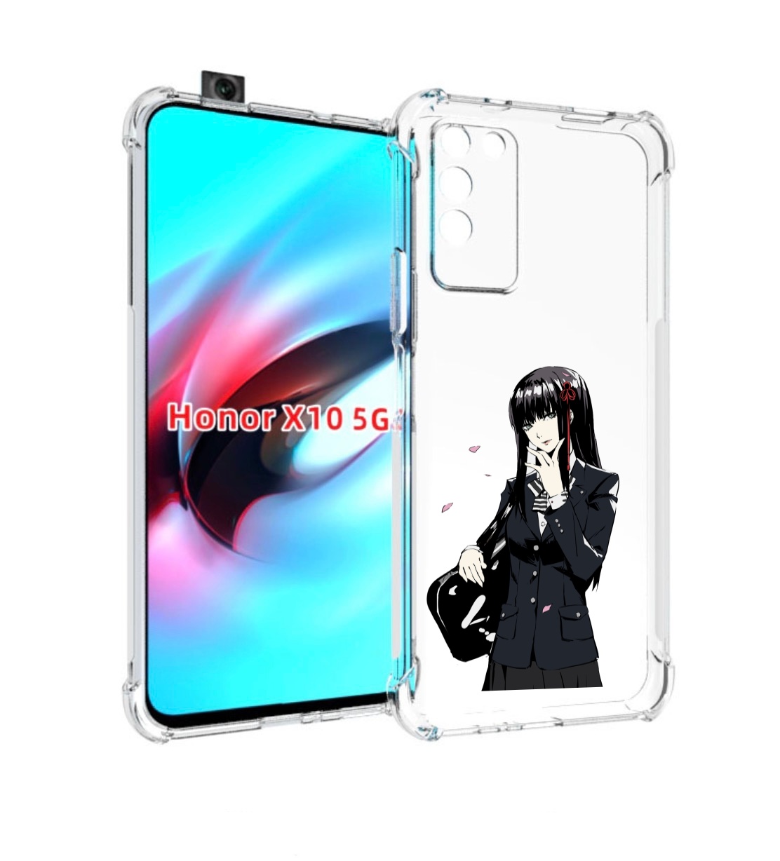 

Чехол MyPads Persona 5 - Togo Hifumi для Honor X10, Прозрачный, Tocco
