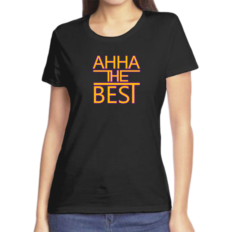 

Футболка женская черная 52 р-р анна the best, Черный, fzh_Anna_The_best