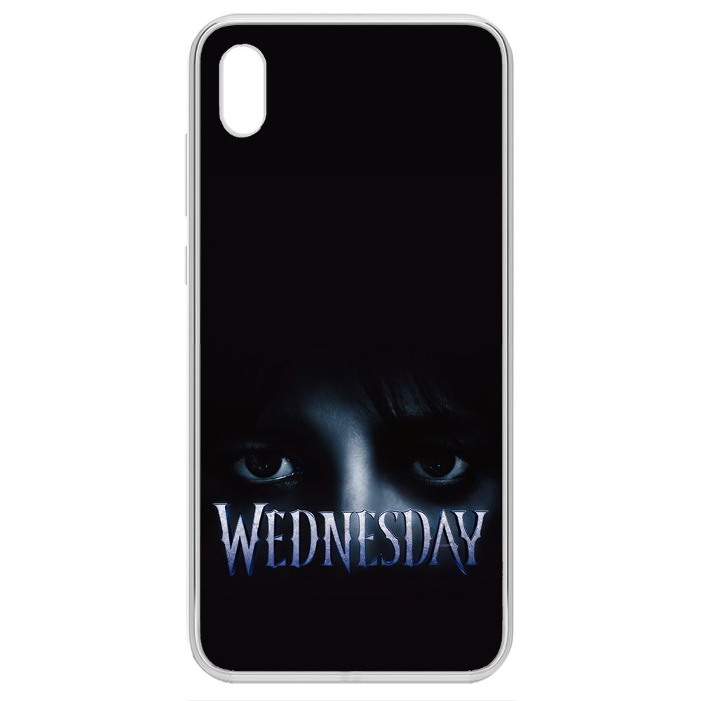 

Чехол-накладка Krutoff Clear Case Уэнсдей Аддамс - Логотип для Huawei Y5 (2019), Прозрачный