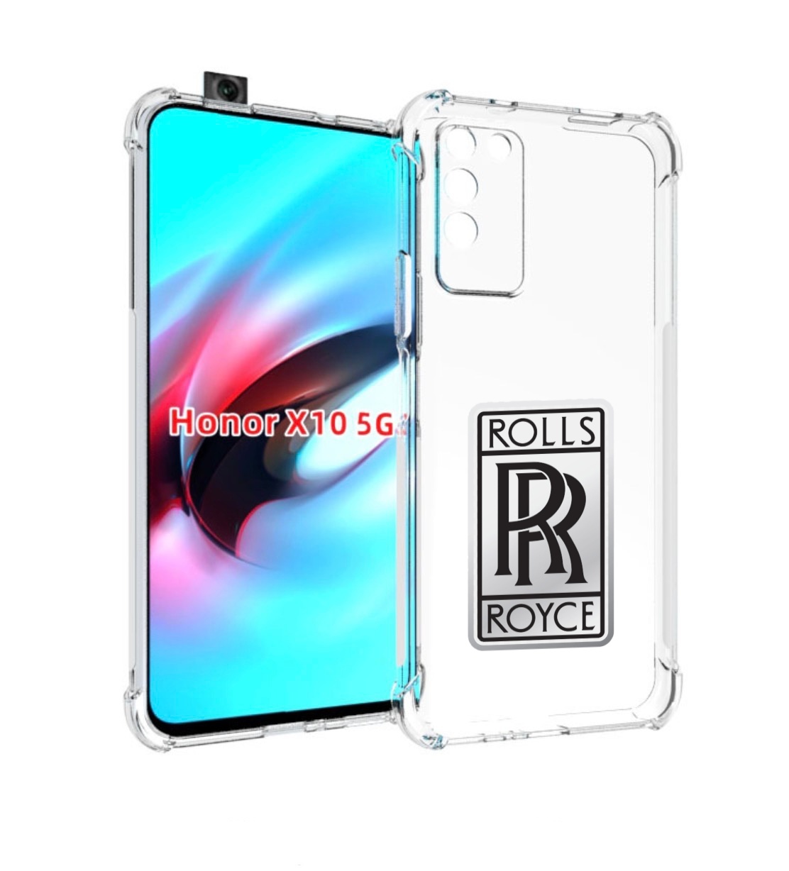 

Чехол MyPads Rolls-Royce мужской для Honor X10, Прозрачный, Tocco