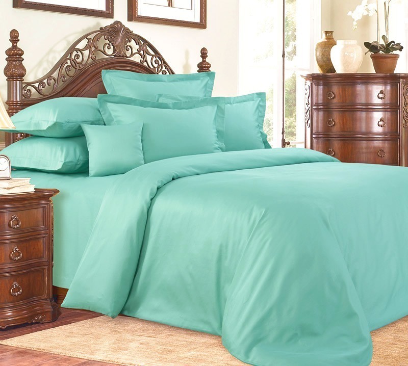 

Пододеяльник Maktex из сатина 200 х 220 Бирюза, Зеленый, Пододеяльники из сатина 125
