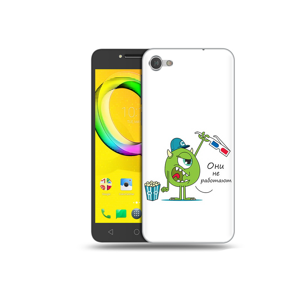 

Чехол MyPads Tocco для Alcatel A5 Очки не работают (PT67387.664.129), Прозрачный, Tocco