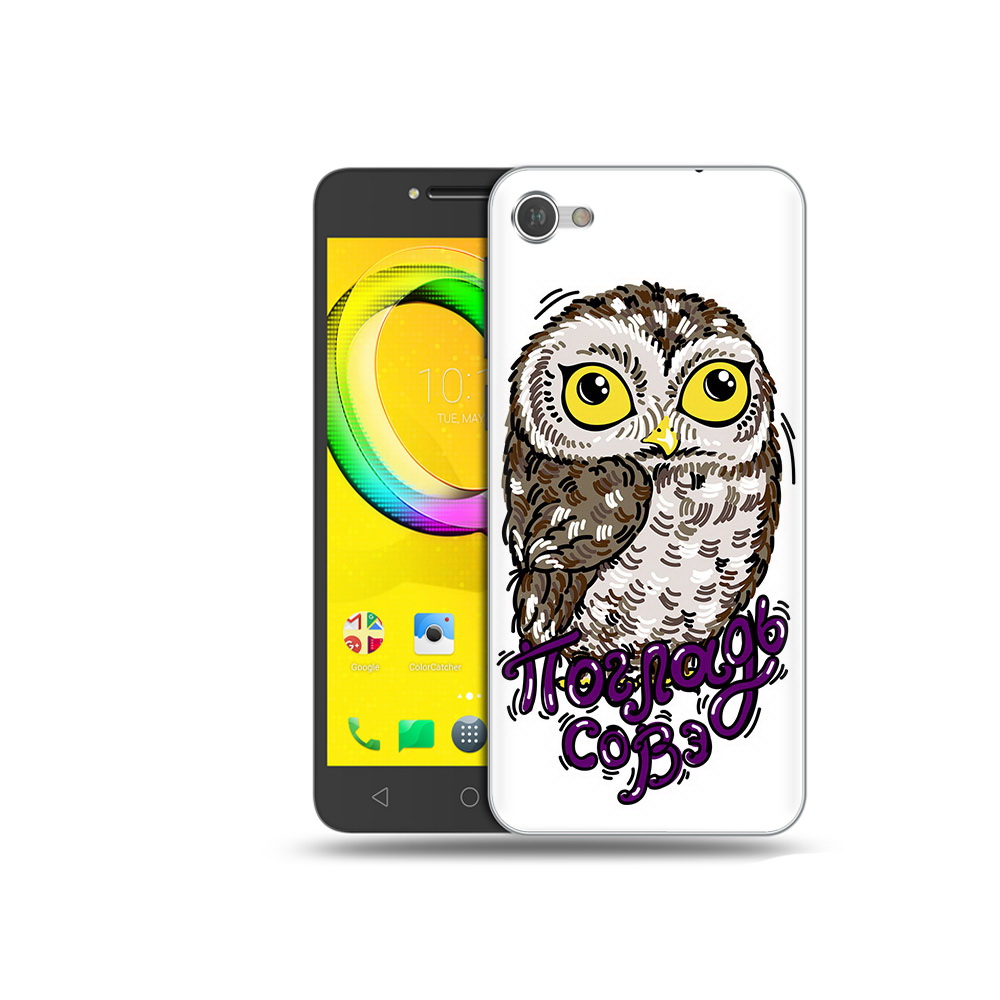 

Чехол MyPads Tocco для Alcatel A5 Погладь Совэ (PT67387.664.136), Прозрачный, Tocco