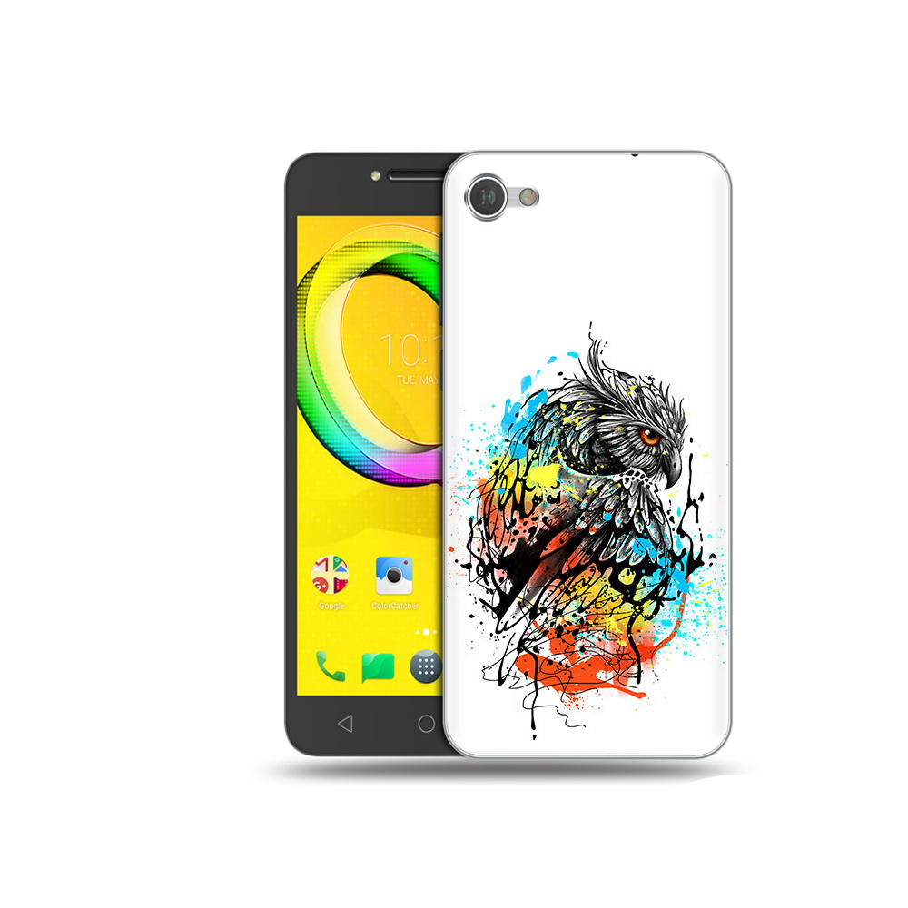 

Чехол MyPads Tocco для Alcatel A5 Творческая сова (PT67387.664.170), Прозрачный, Tocco