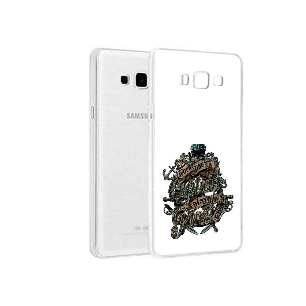 

Чехол MyPads Tocco для Samsung Galaxy A3 (2015) капитан пиратов, Прозрачный, Tocco