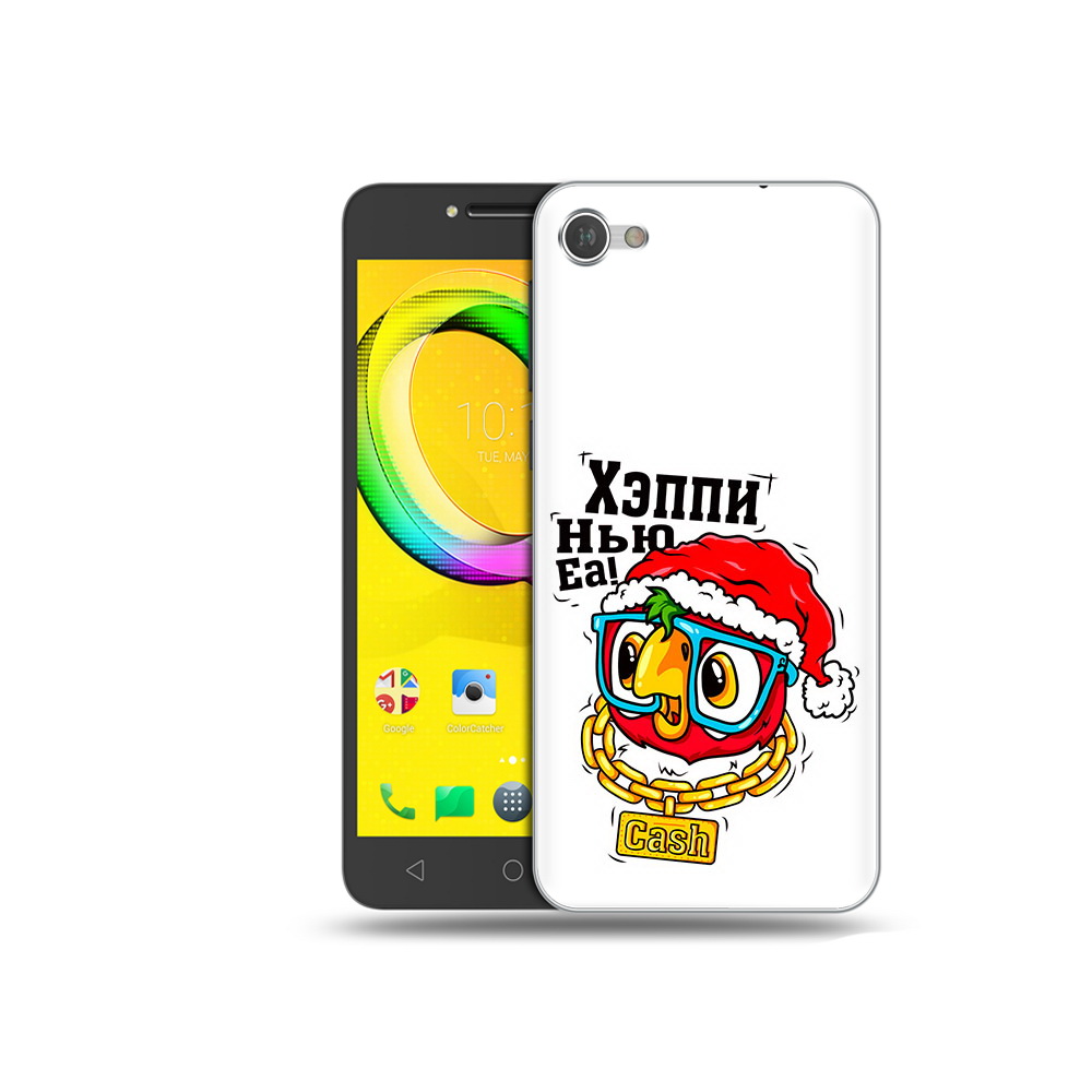 

Чехол MyPads Tocco для Alcatel A5 Хэппи нью еа (PT67387.664.196), Прозрачный, Tocco