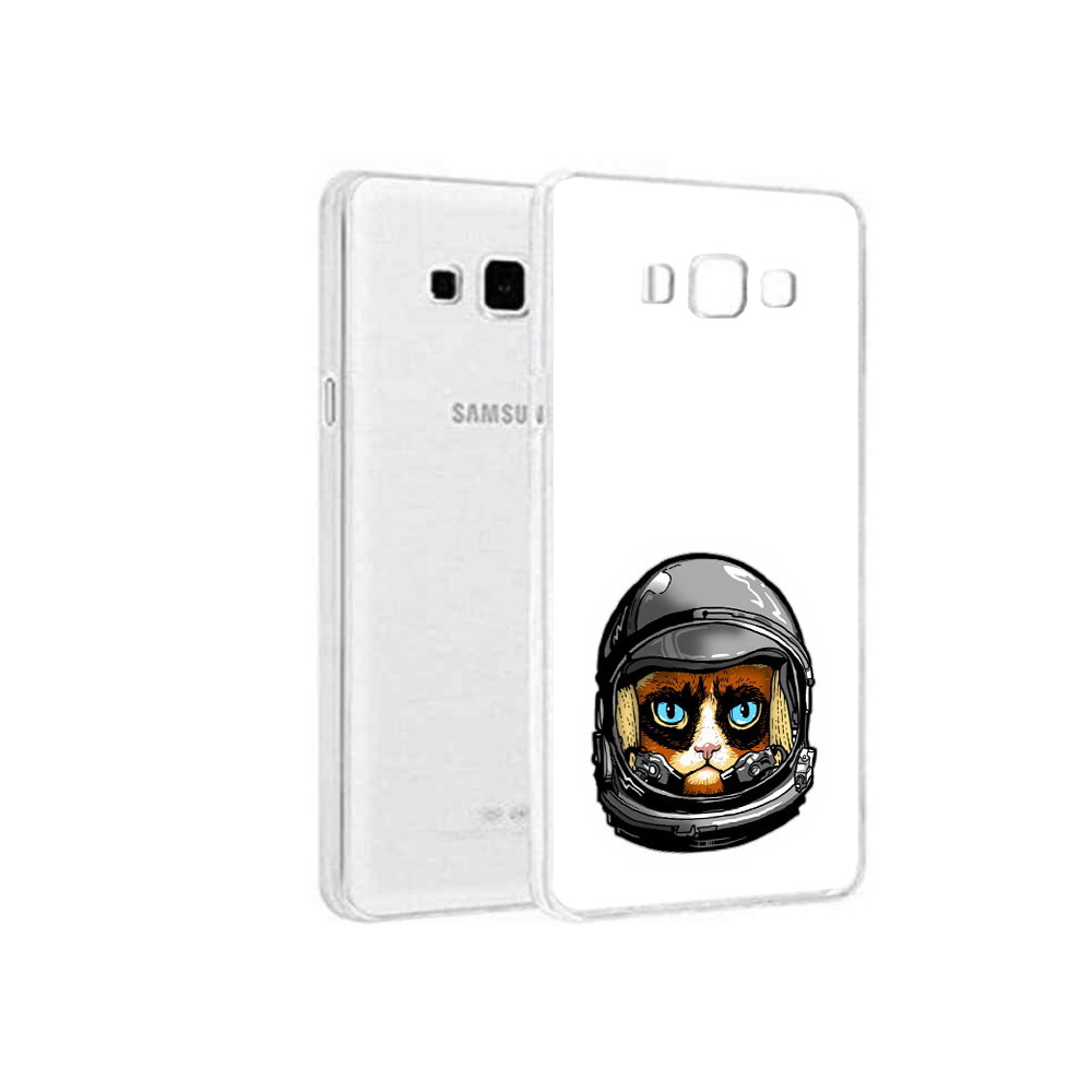 

Чехол MyPads Tocco для Samsung Galaxy A3 (2015) кот космонавт, Прозрачный, Tocco