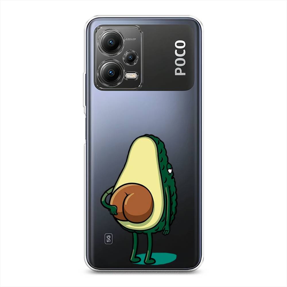 

Чехол Awog на Poco X5 5G "Попа авокадо", Зеленый;коричневый, 317950-10