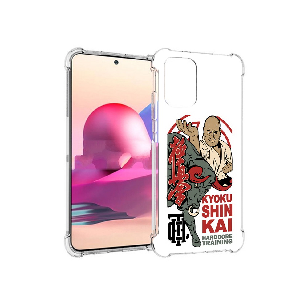

Чехол MyPads Tocco для Xiaomi Redmi Note 10S единоборства рисунок (PT158704.257.343), Прозрачный, Tocco